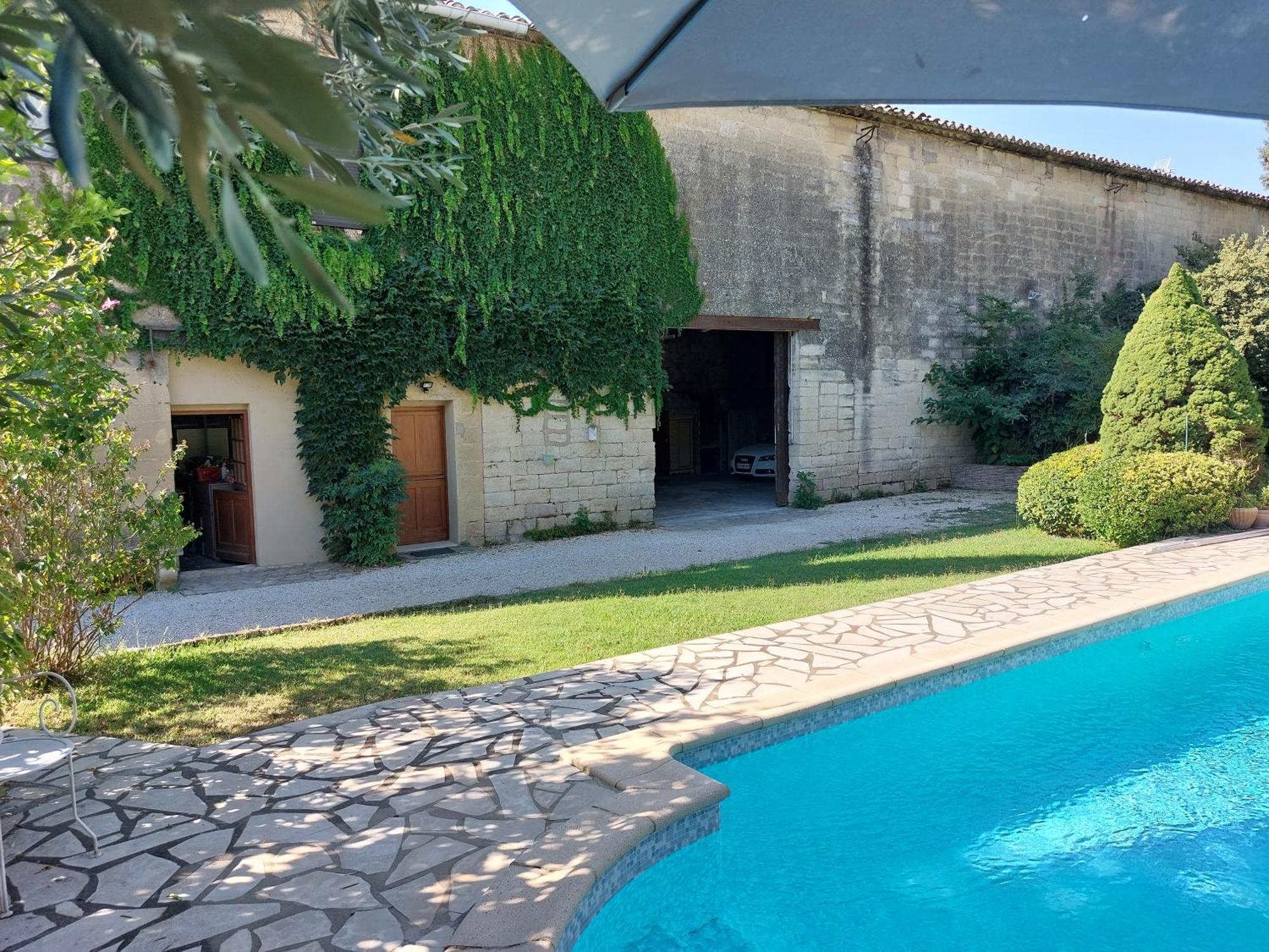 Mas Fontclaire - Sommieres Apartment ภายนอก รูปภาพ